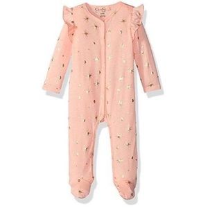Jessica Simpson Baby Tropical Peach Footie